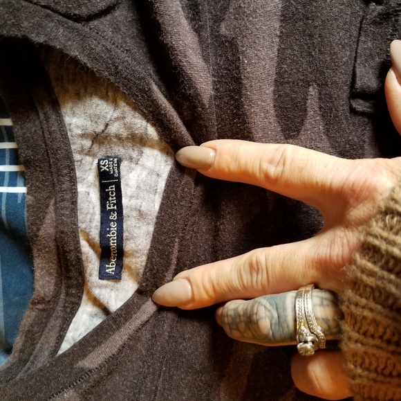 Black army print t-shirt - Picture 3 of 3